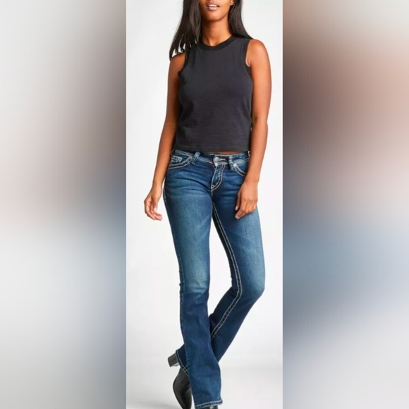 Silver Suki Jeans 29*30 - Picture 1 of 14